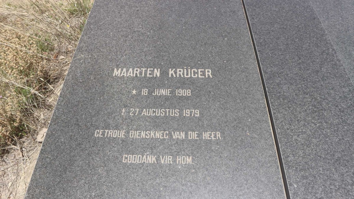 KRÜGER Maarten 1908-1979