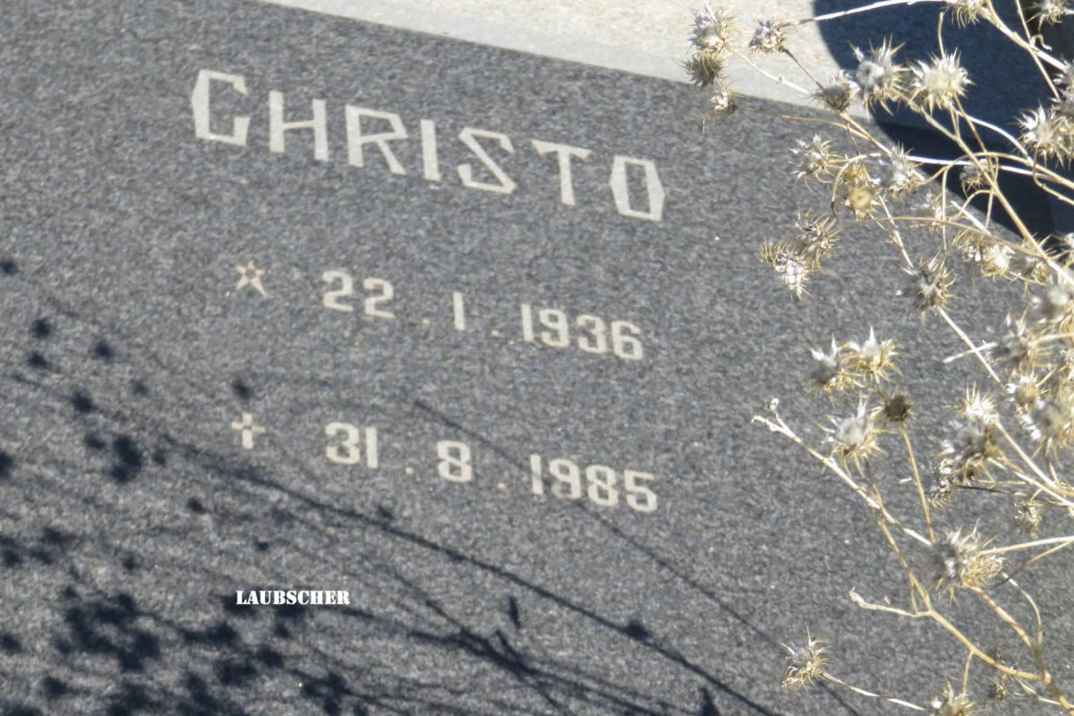 LAUBSCHER Christo 1936-1985