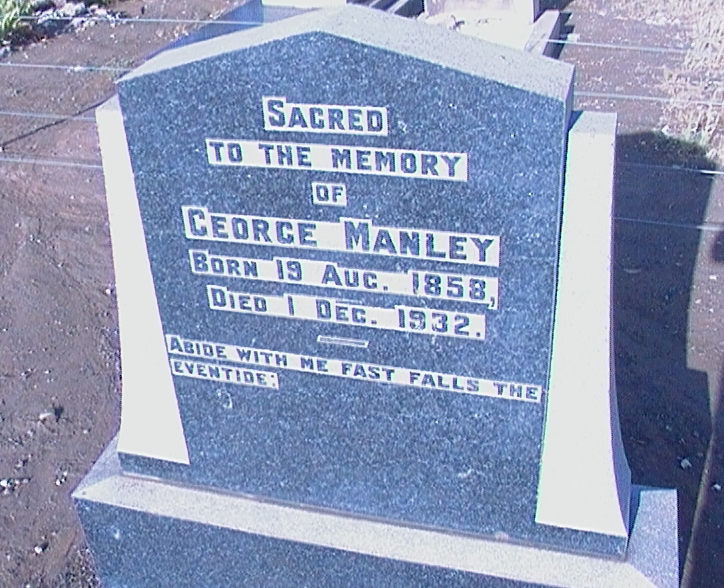 MANLEY George 1858-1932