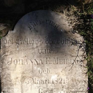 MEIRING Johanna E. 1821-1878
