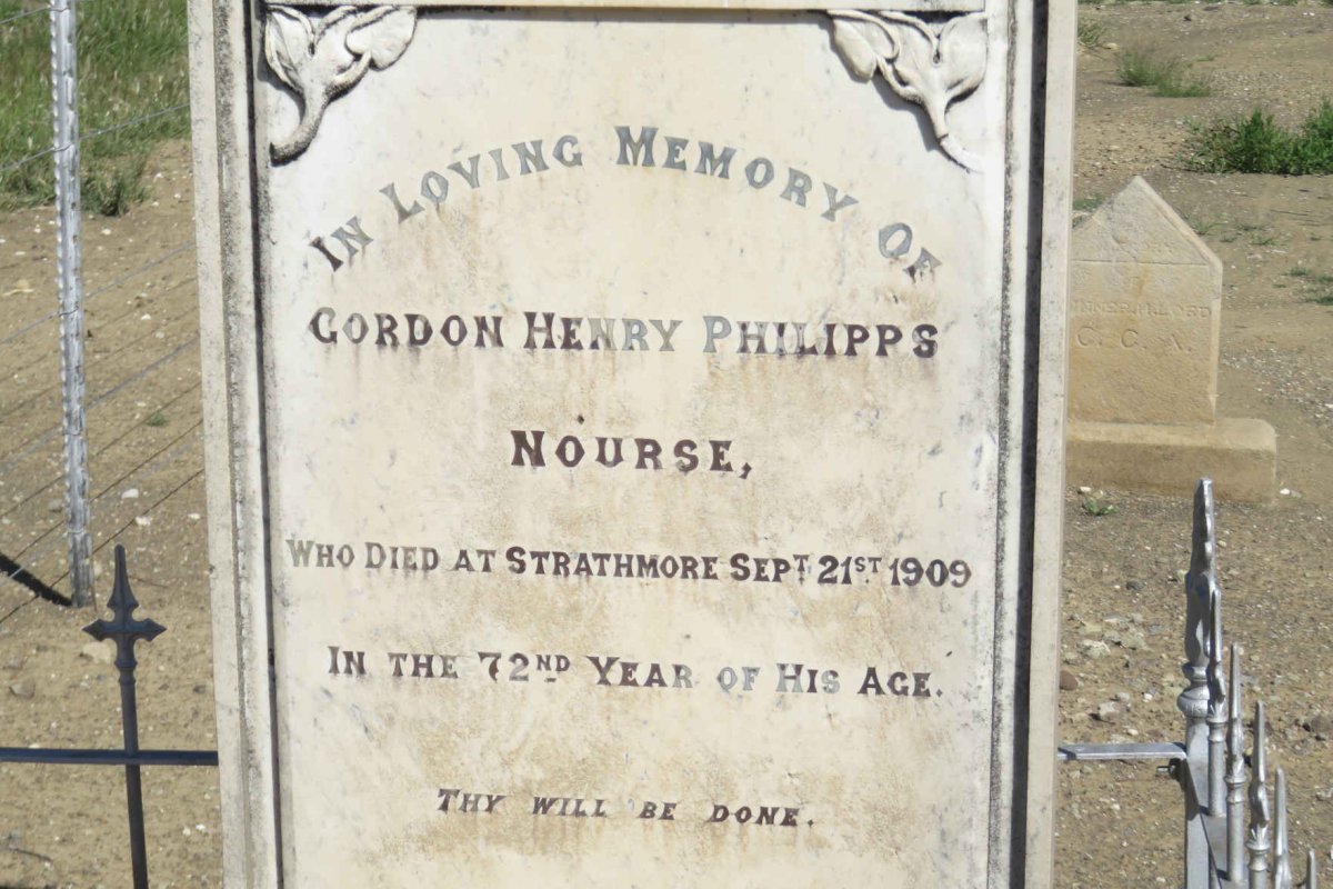 NOURSE Gordon Henry Philipps -1909