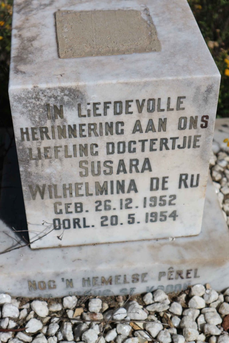 RU Susara Wilhelmina, de 1952-1954