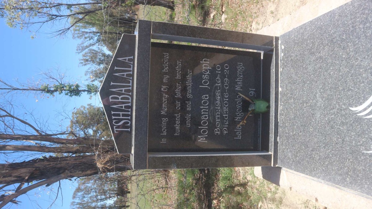 TSHABALALA Moloantoa Joseph 1948-2016