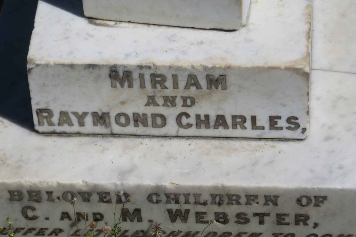 WEBSTER Raymond Charles :: WEBSTER Miriam
