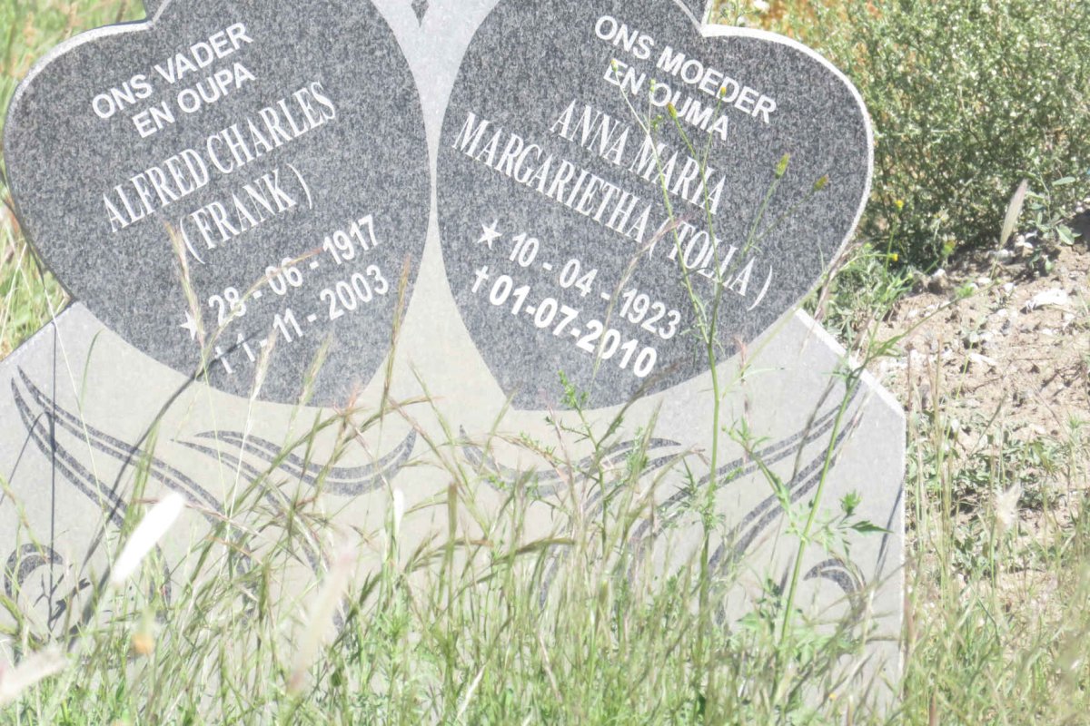 ? Alfred Charles 1917-2003 &amp; Anna Maria Margarietha 1923-2010