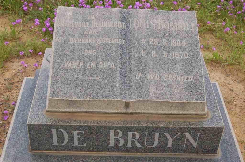 BRUYN Louis Boshoff, de 1904-1970