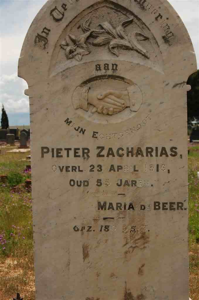 BEER Pieter Zacharias, de  -1916
