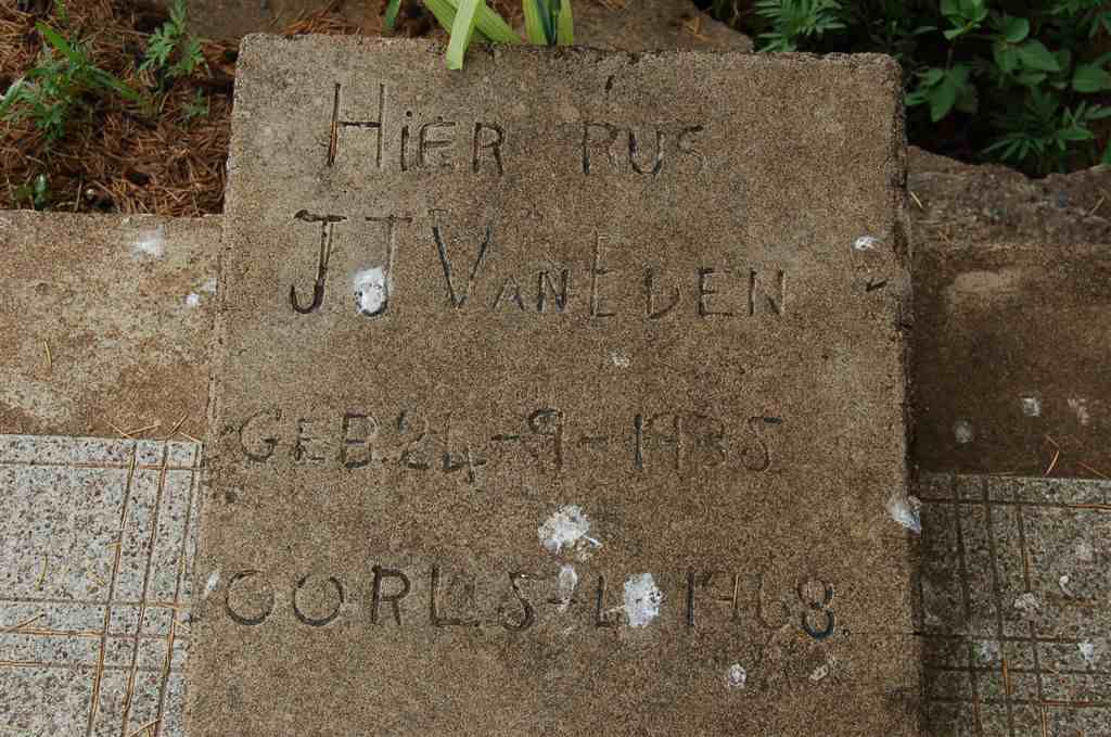 EDEN J.J., van 1935-1968