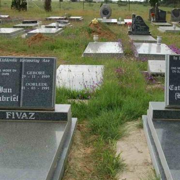 FIVAZ Jan Gabriel 1909-1991 &amp; Catharina 1917-2001