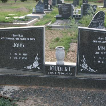 JOUBERT Joub 1917-1993 & Riny REYNEKE 1910-2007