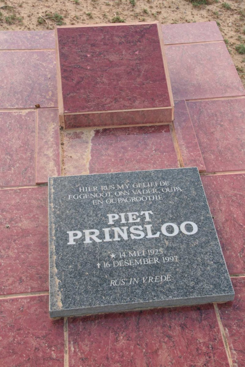 PRINSLOO Piet 1925-1997