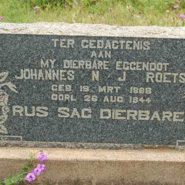 ROETS Johannes N.J. 1868-1944