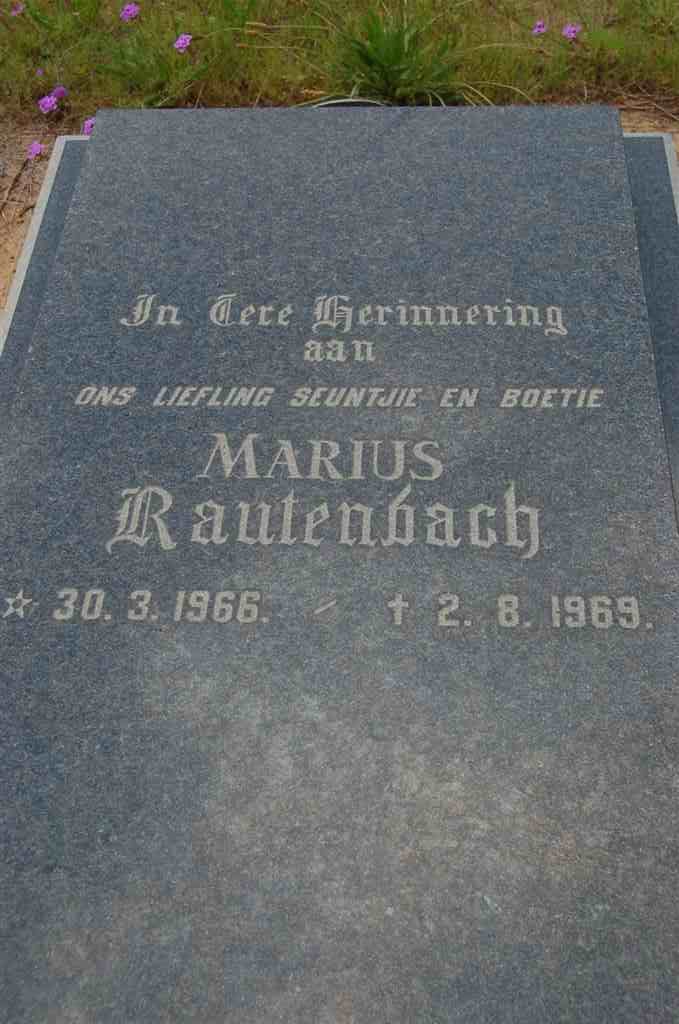 RAUTENBACH Marius 1966-1969