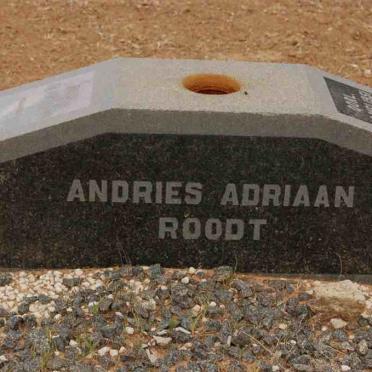 ROODT Andries Adriaan 1904-1951