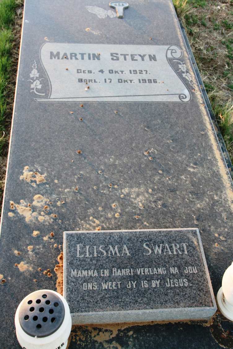STEYN Martin 1927-1986 :: SWART Elisma
