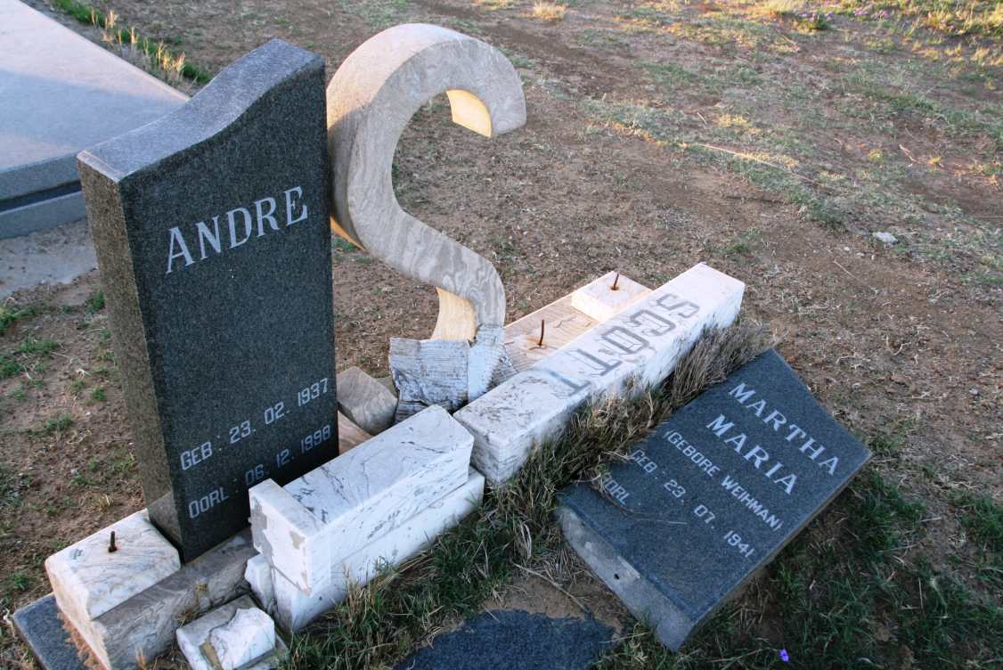 SCOTT Andre 1937-1998 & Martha Maria WEIHMAN 1941-