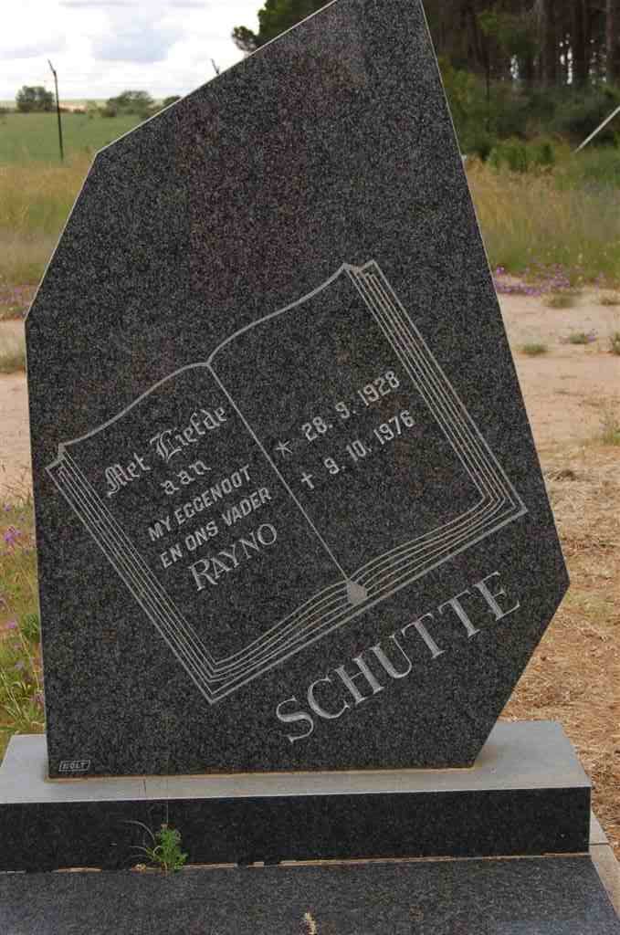 SCHUTTE Rayno 1928-1976