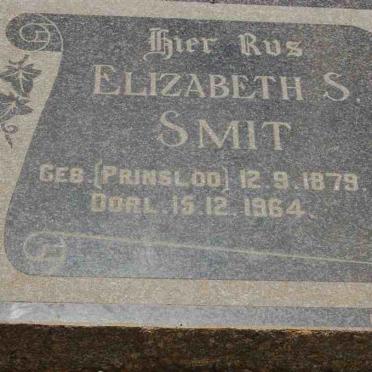 SMIT Elizabeth S. nee PRINSLOO 1879-1964