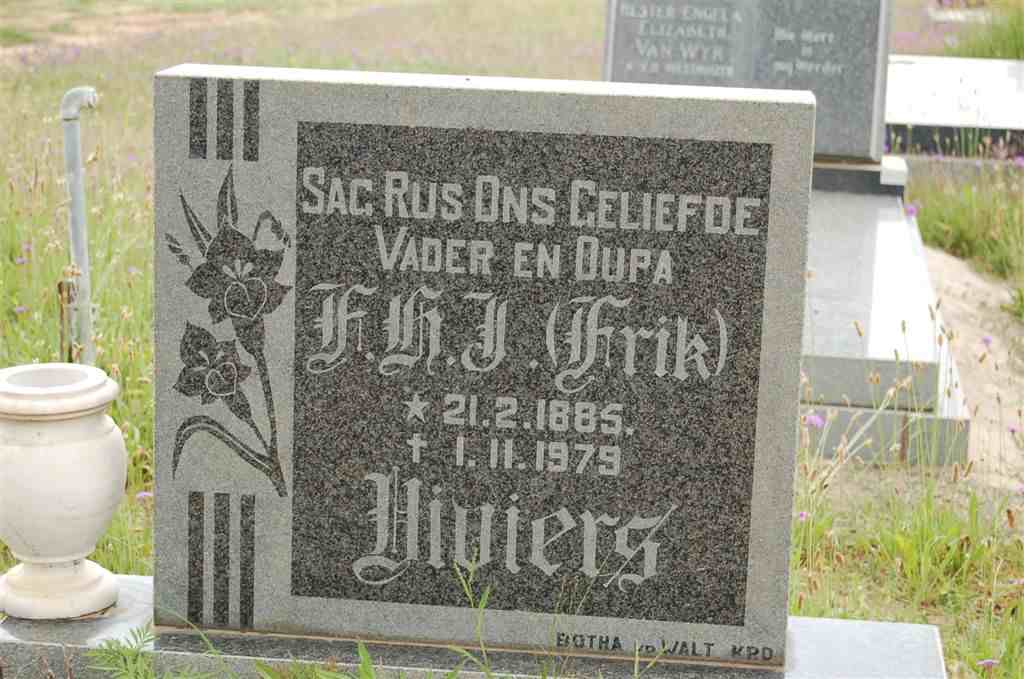 VIVIERS F.H.J. 1885-1979
