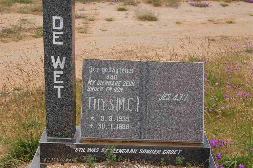 WET M.C., de 1939-1986
