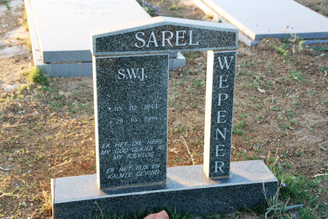 WEPENER S.W.J. 1944-1999