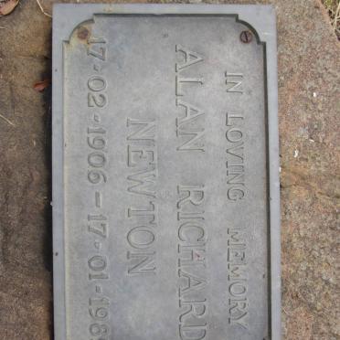 NEWTON Alan Richard 1906-1989