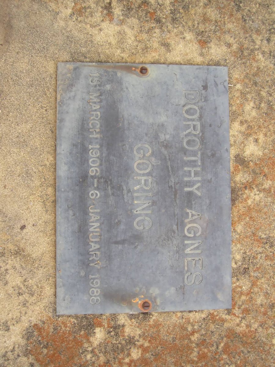 GORING Dorothy Agnes 1906-1988