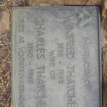 THATCHER Charles 1890-1948 &amp; Winifred 1895-1983