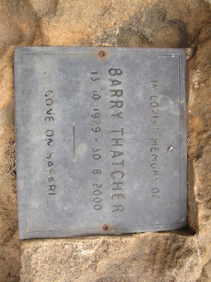 THATCHER Barry 1929-2000