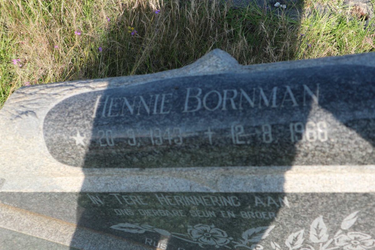BORNMAN Hennie 1943-1966