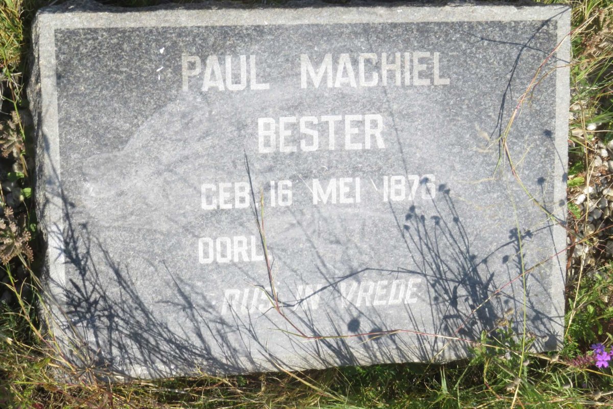 BESTER Paul Machiel 1876-