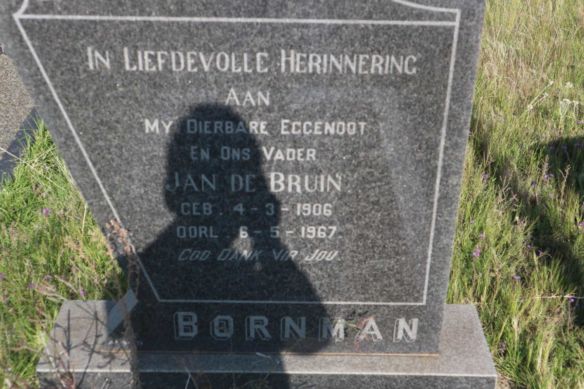 BORNMAN Jan de Bruin 1906-1967