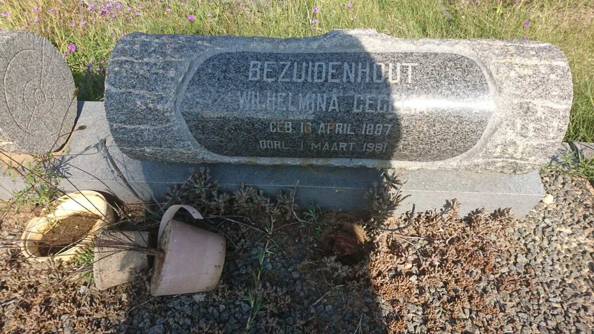 BEZUIDENHOUT Wilhelmina Cecelia 1887-1981