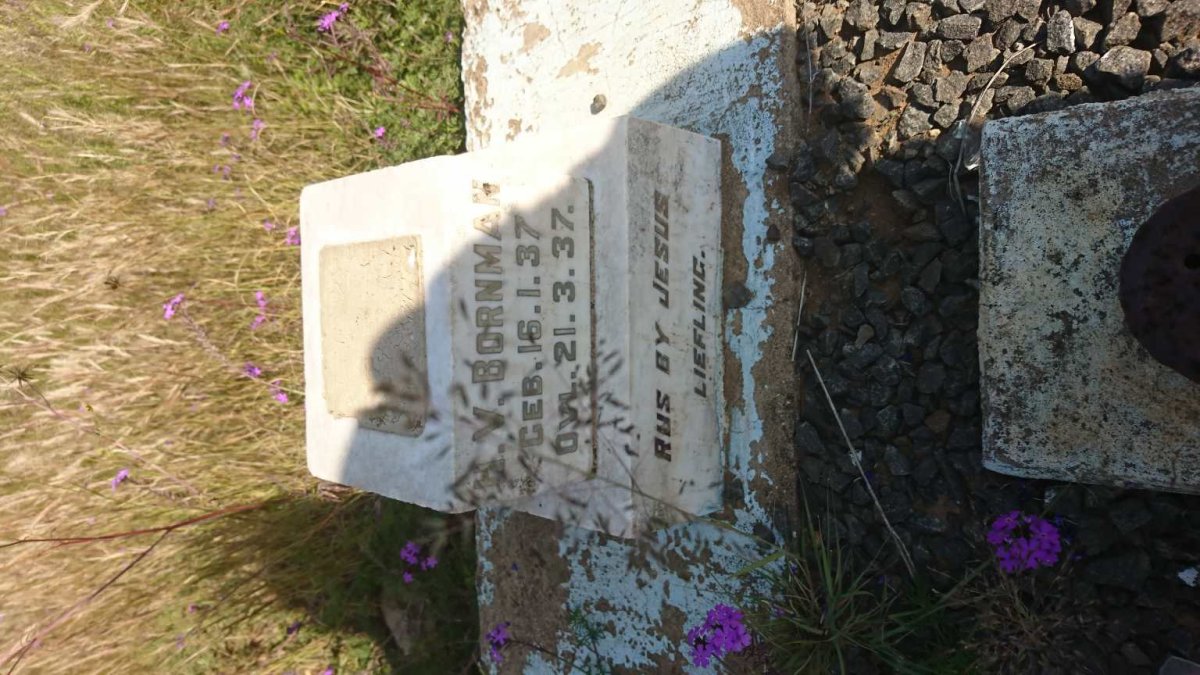 BORNMAN H.V. 1937-1937