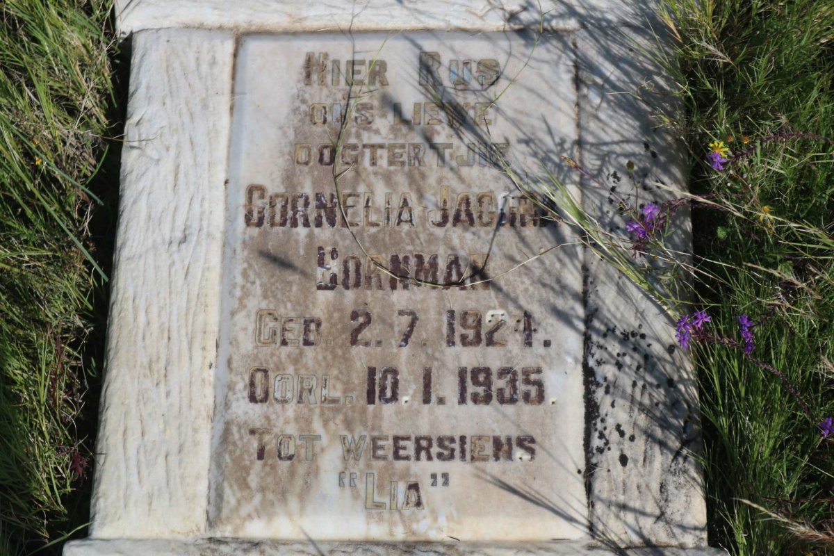 BORNMAN Cornelia Jacoba 1924-1935