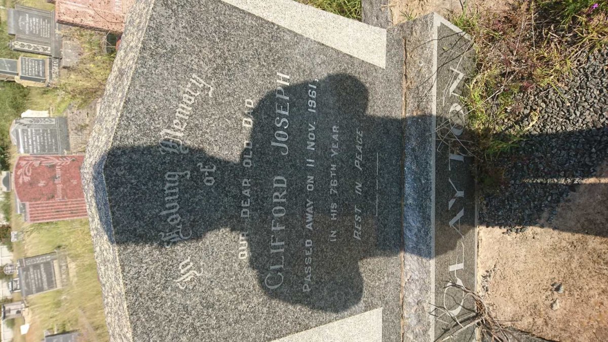 CLAYTON Clifford Joseph -1961