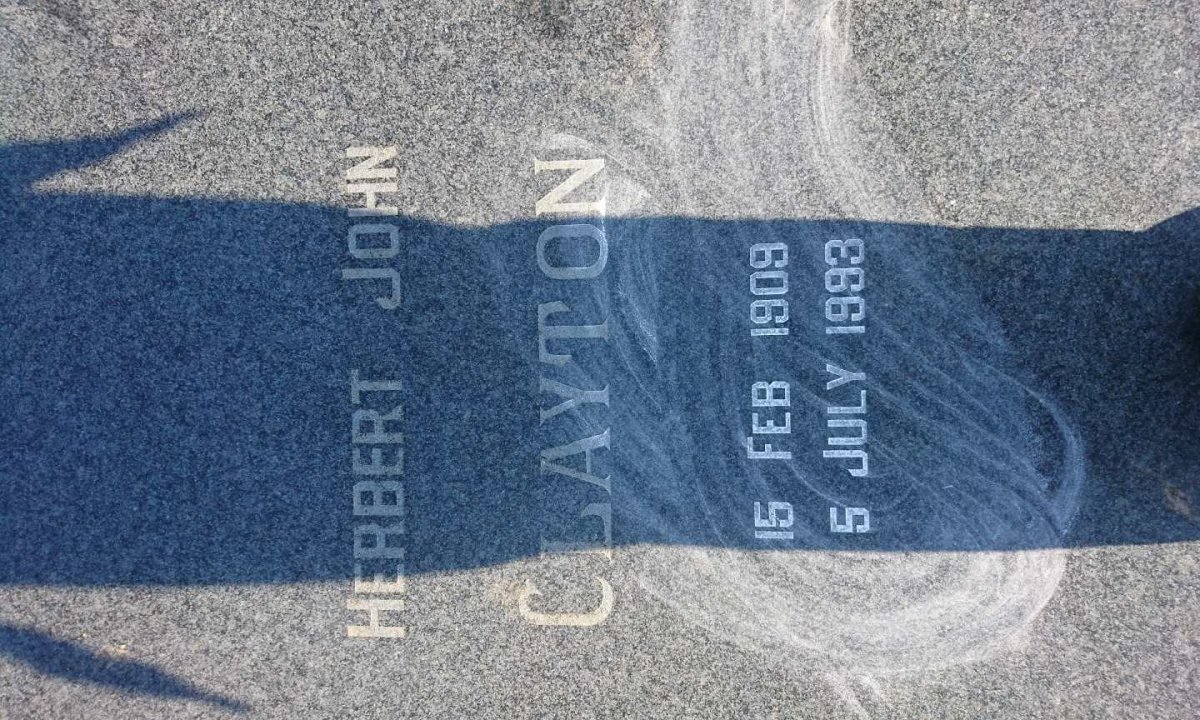 CLAYTON Herbert John 1909-1993