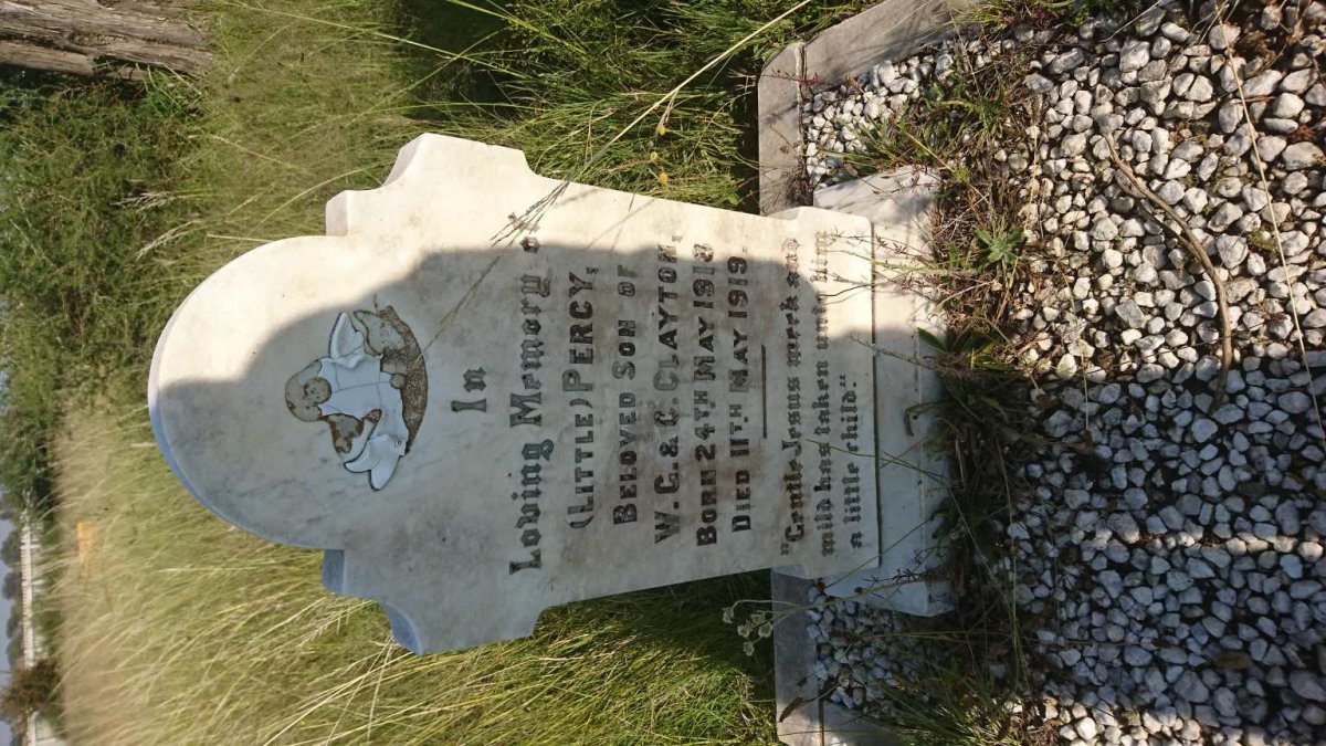 CLAYTON Percy 1918-1919