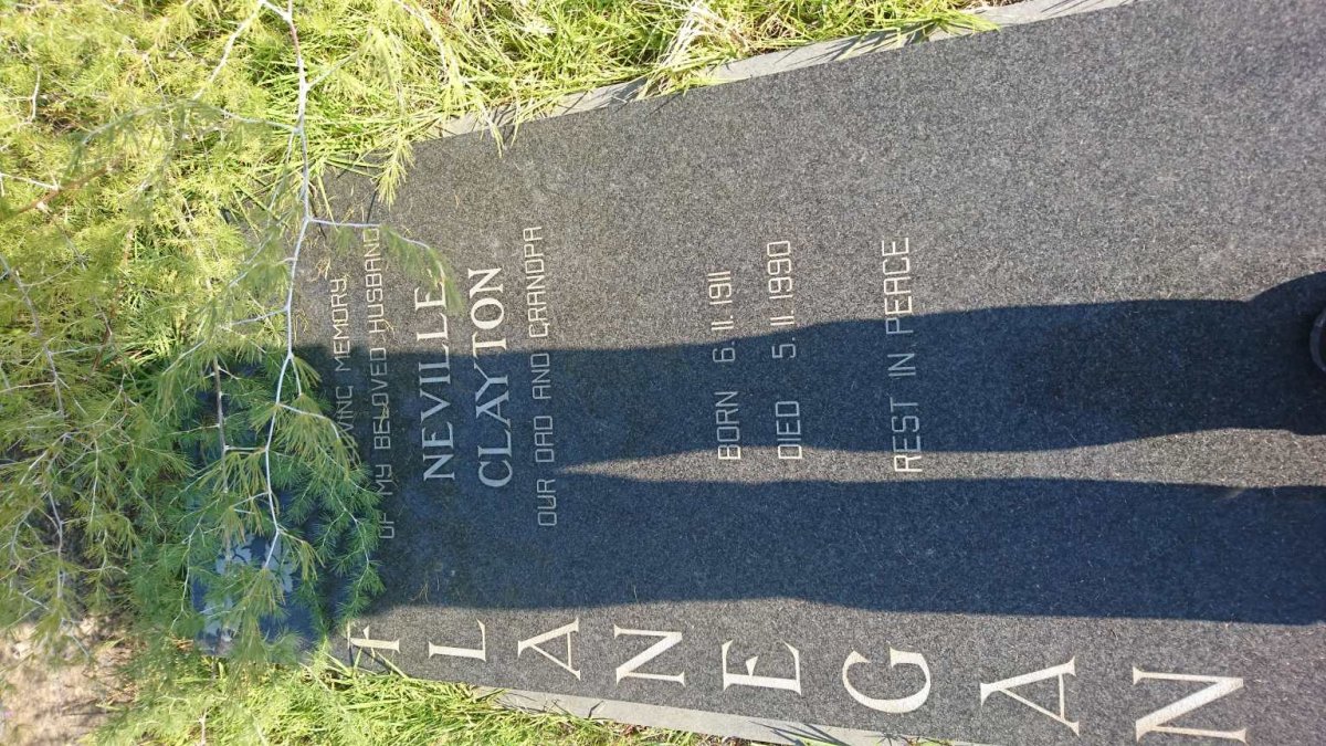 FLANEGAN Neville Clayton 1911-1990
