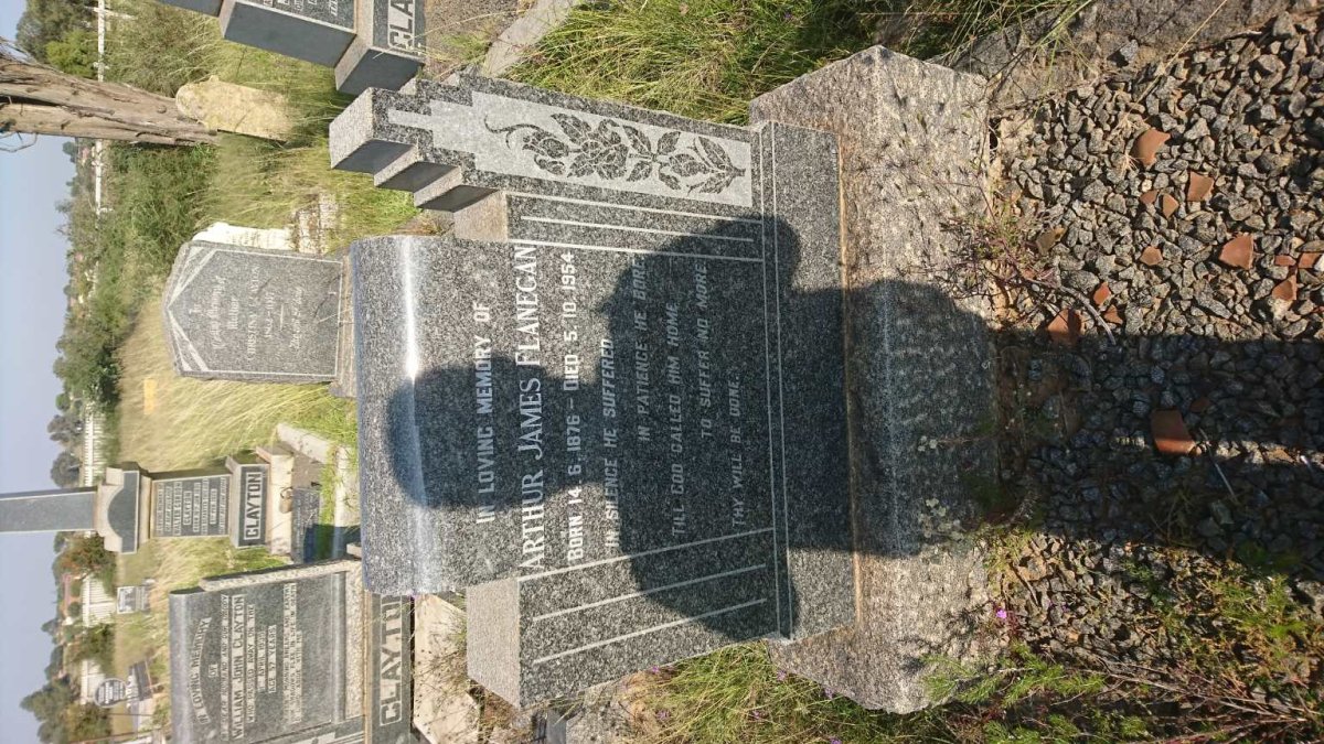FLANEGAN Arthur James 1876-1954