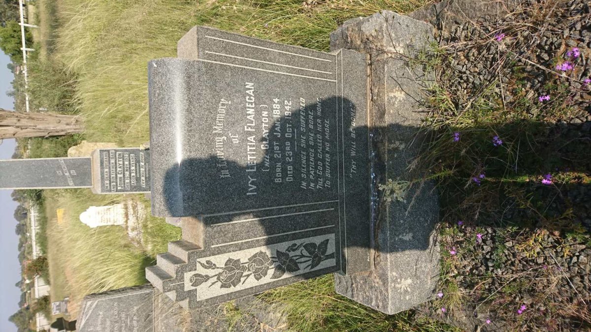FLANEGAN Ivy Letitia nee CLAYTON 1884-1942