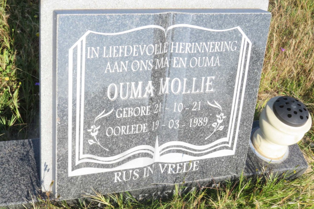 GROENEWALD Mollie 1921-1989