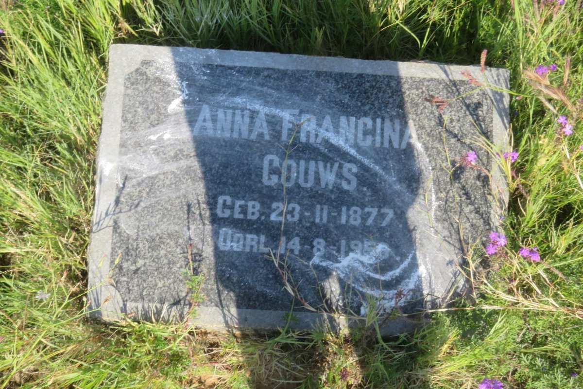 GOUWS Anna Francina 1877-195?