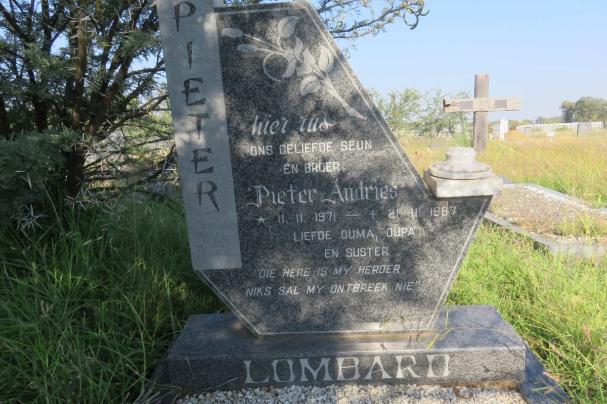 LOMBARD Pieter Andries 1971-1987