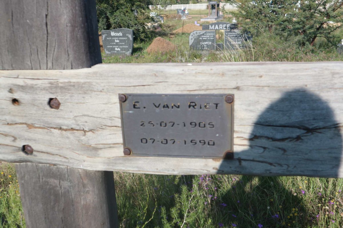 RIET E., van 1905-1990