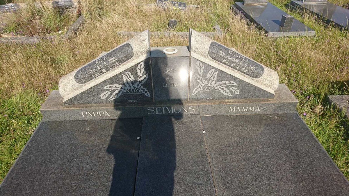 SEIMONS Jopie 1936-1968 &amp; Beatrix VERMAAK 1937-1968
