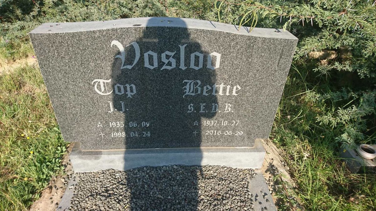 VOSLOO J.J. 1935-1998 &amp; S.E.D.B. 1937-2016