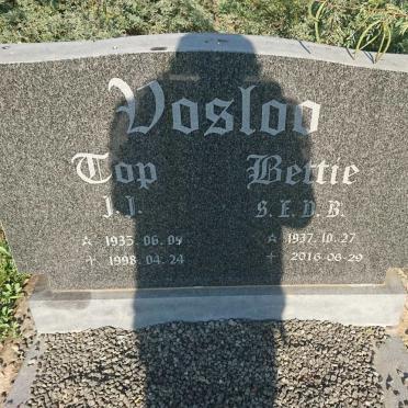 VOSLOO J.J. 1935-1998 &amp; S.E.D.B. 1937-2016