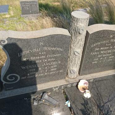 WESSELS Wessel Jacobus 1899-1968 &amp; Anna Magrietha BOUWER 1904-1979