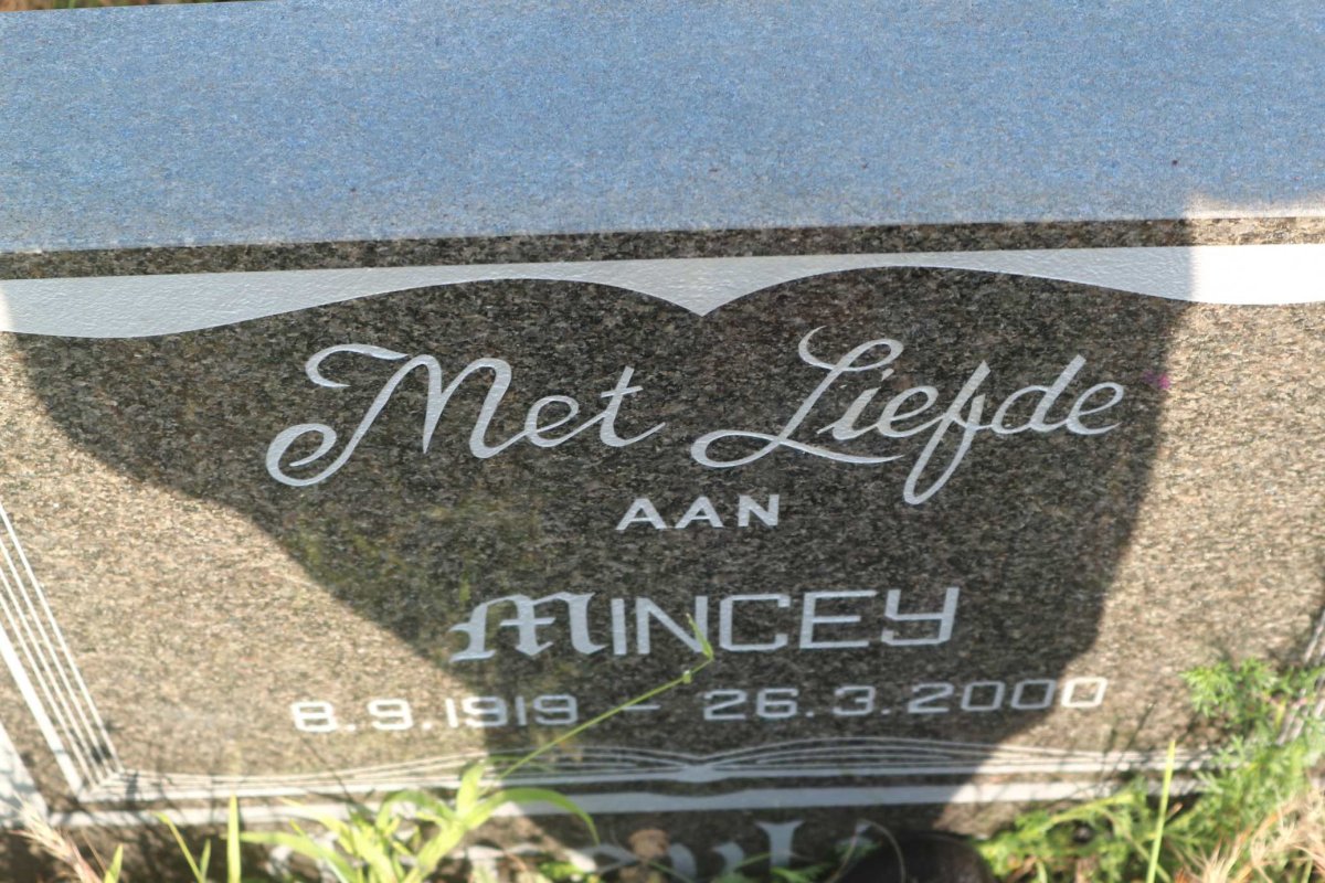 ? Mincey 1919-2000
